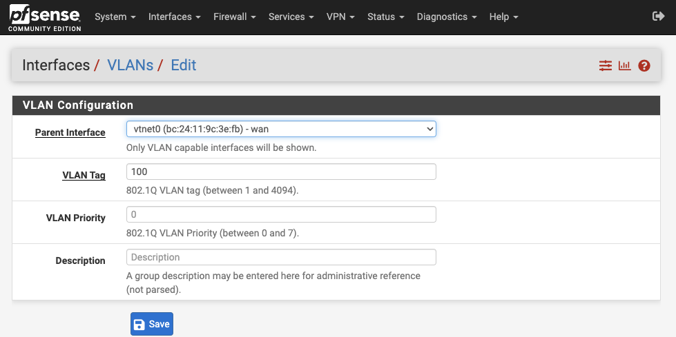 VLAN Configuration